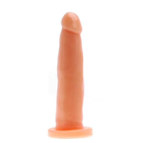 DILDO MACIZO GEMINIS PIEL 18x4cm