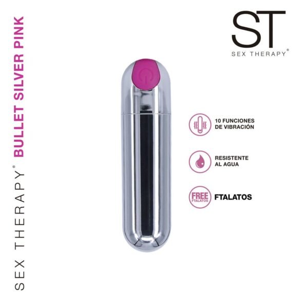 bullet silver fucsia