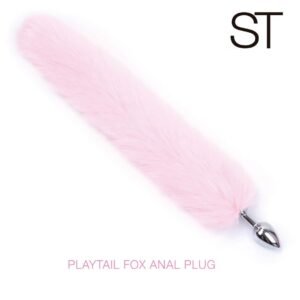 Plug cola Larga talle S color rosa Pastel