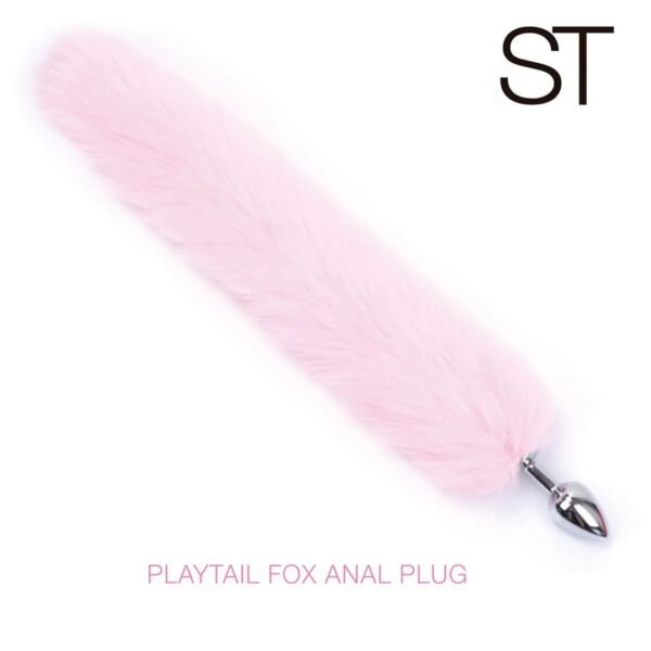Plug cola Larga talle S color rosa Pastel