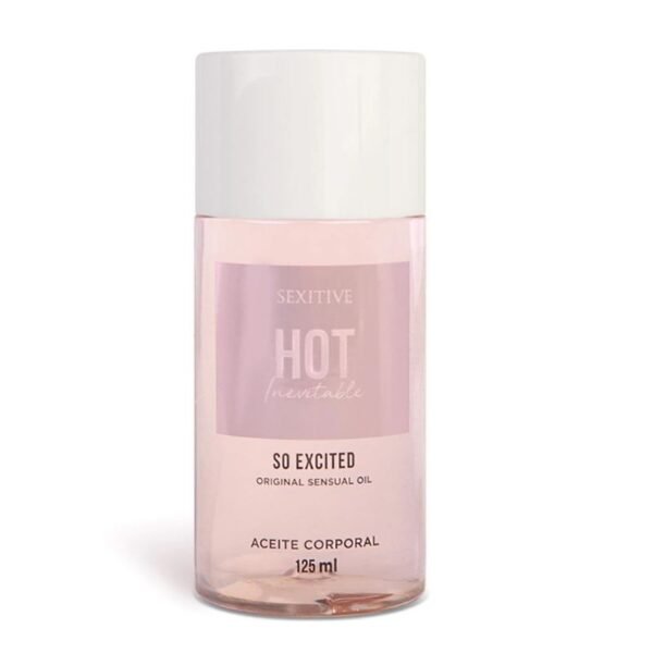 Aceite para masajes corporales So excited Afrodisiaco 125ml