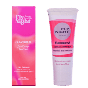 Lubricante sabor FRUTILLA X70ml comestible