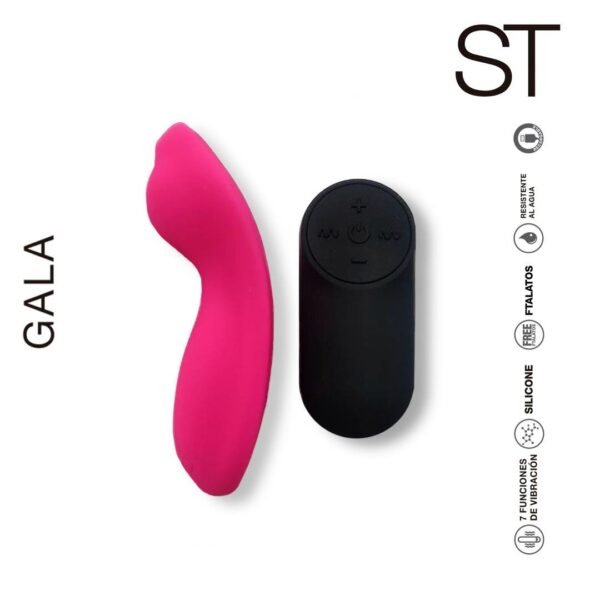 GALA Vibro para lenceria, con control remoto.