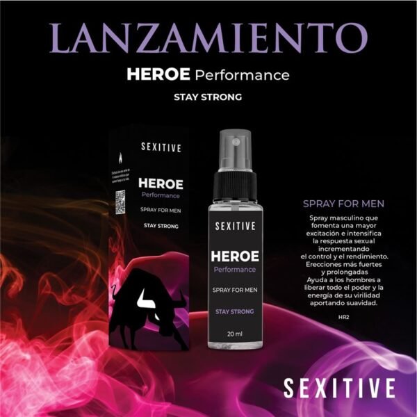 Spray erector Performance Masculino