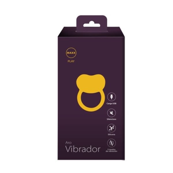 Aro vibrador peneano carga USB