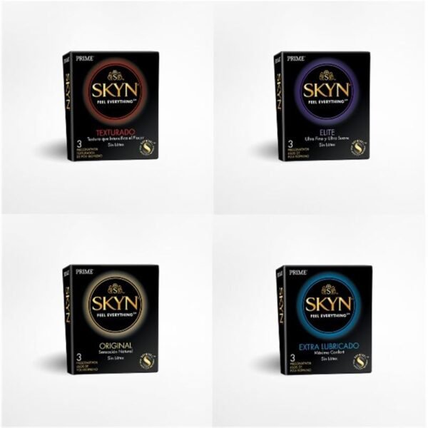 SKYN preservativos SIN LATEX X3
