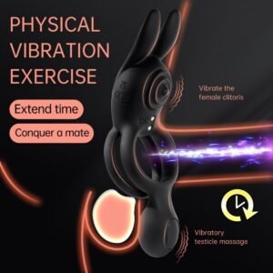 Anillo doble estimula clitoris CON CONTROL REMOTO