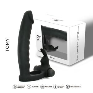 Tomy anillo para doble penetracion con Balita USB extraible