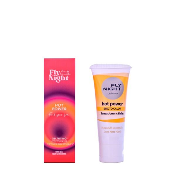 Lubricante efecto calor HOT POWER 70ml Fly Night