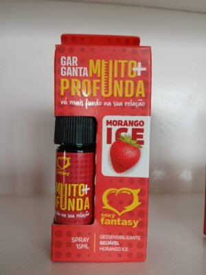 Spray desensibilizador GARGANTA PROFUNDA saborizado 15ml