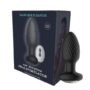 Plug anal de entrenamiento con rotación 360° y control remoto