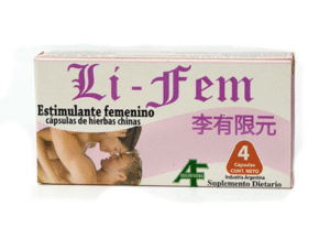 Vigorizante femenino LI FEM x 4