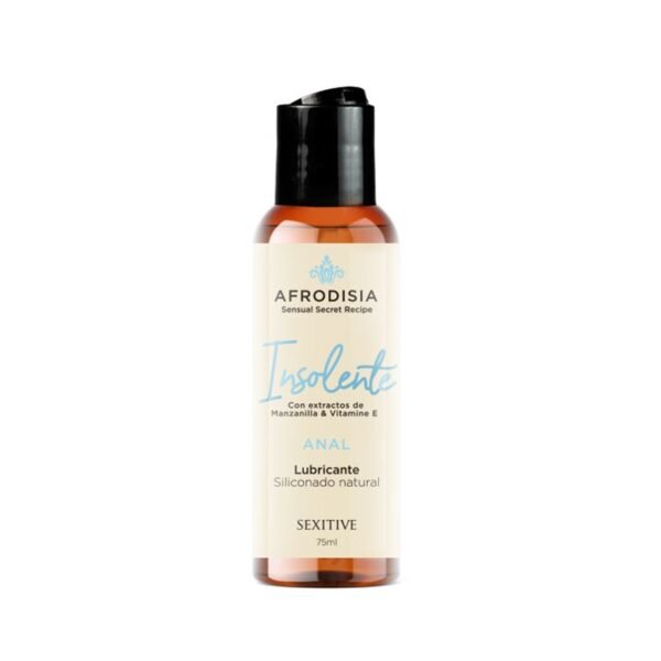 INSOLENTE lubricante anal siliconado larga duracion 75ml