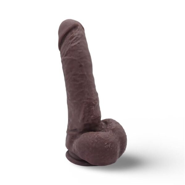 DILDO NATURE N3 REALISTICO CAIMAN MULATO 17X4,5