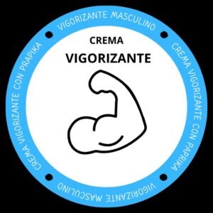 Crema vigorizante masculina 15 gramos con paprika
