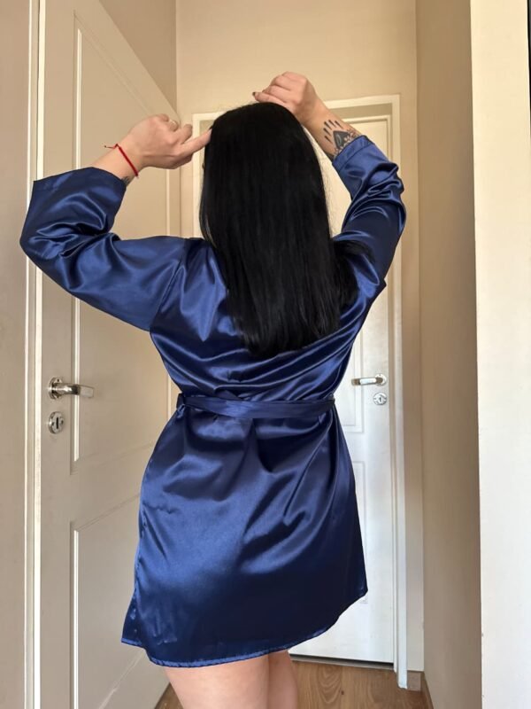 BATA SATEN AZUL MARINO DEL S AL XL