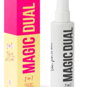 magic dual caramelo Magic dual 2 EN 1 lubricante y aceite para masajes SABOR CARAMELO