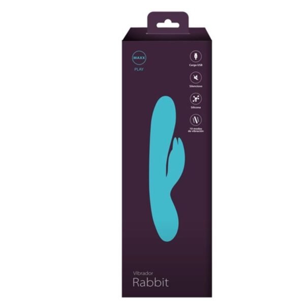 rabbit maxx RABBIT MAXX Vibrador carga USB 10 modos vibracion