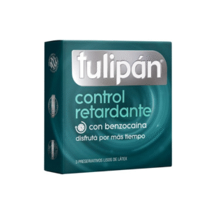 tulipan control retardante Preservativos TULIPAN control RETARDANTE x3