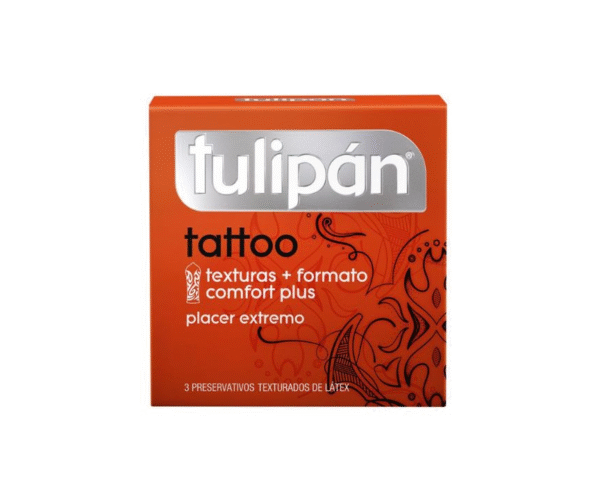 Preservativos TULIPAN tatto x 3
