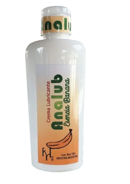 ANALUB AROMA A BANANA Lubricante econ. ANAL aroma a banana 130 cc