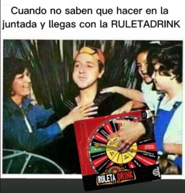 RULETA DRINK juego para amigos
