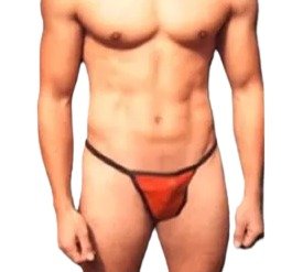 Zunga comestible hasta el talle 6 de caramelo