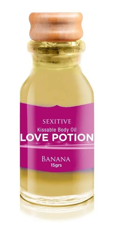 Aceite Love potion BANANA 15 gramos comestible