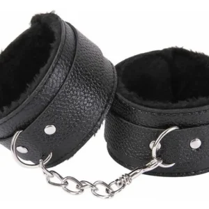 esposas negras Esposas con Peluche Negro