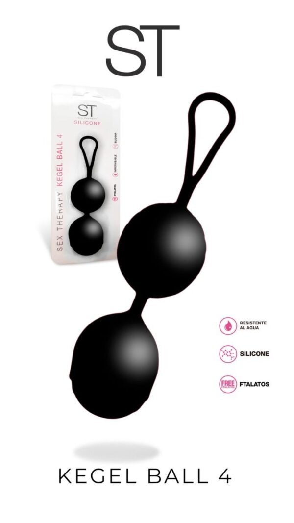 BOLAS KEGEL BOLAS VAGINALES KEGEL BLACK 4