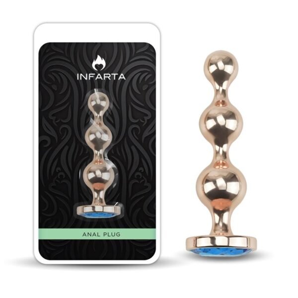 plug anal DILATADOR talle S ORION ESCALONADO DARK 9,3x3cm