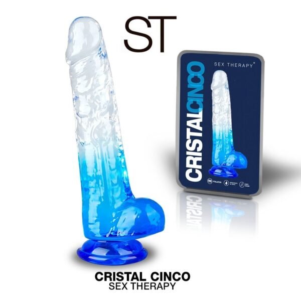 DILDO CRISTAL 17X3,8CM