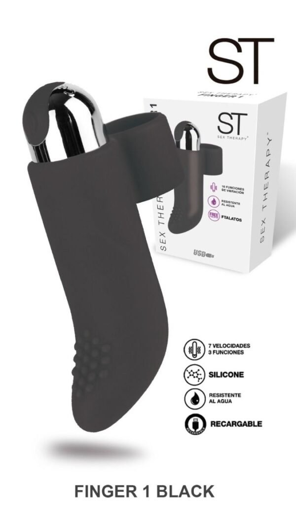 Vibrador estimula clitoris PARA DEDO finger usb