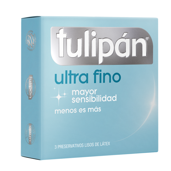 PRESERVATIVOS TULIPAN ULTRA FINO X3