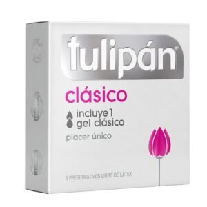 CLASICO TULIPAN PRESERVATIVO CLASICO TULIPAN X3