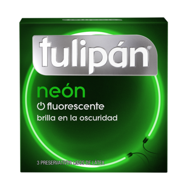 NEON PRESERVATIVO FLUOR TULIPAN